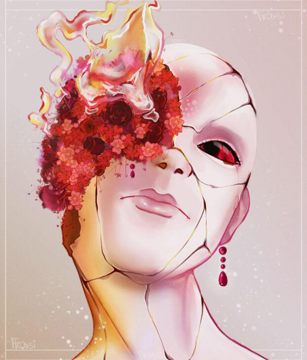 full portrait rendering